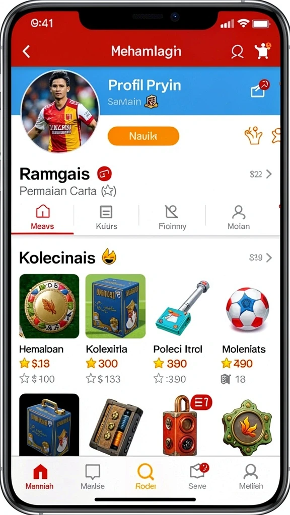 bigbet78 - Tampilan antarmuka aplikasi yang modern dan menarik.