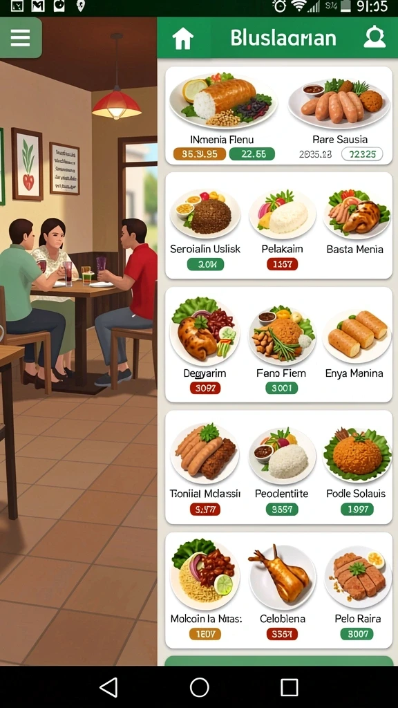 grabwin - Tampilan antarmuka yang menarik dan modern.