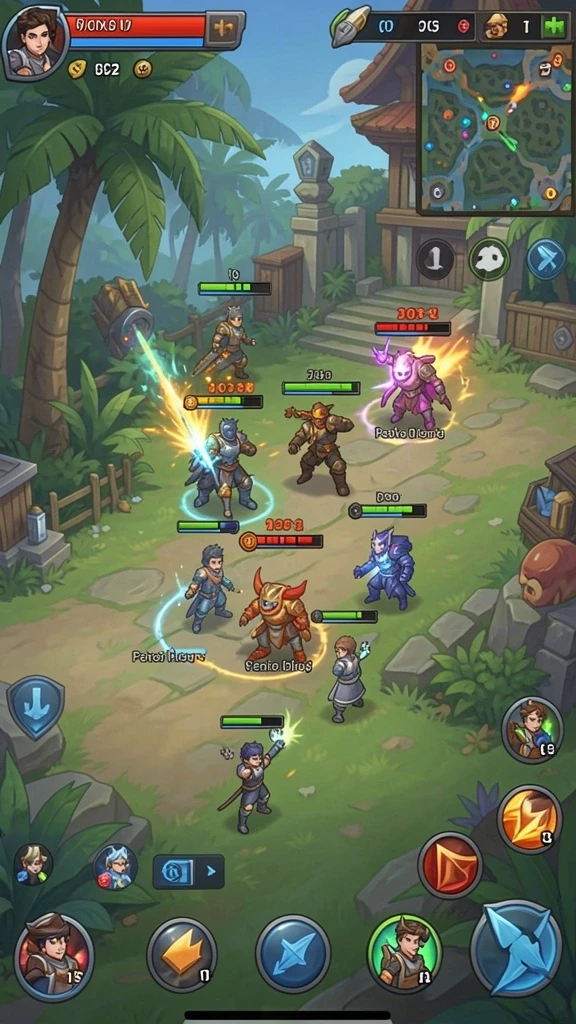 ka789 - Ilustrasi pertempuran epik dalam game KA789.