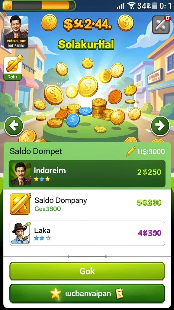 rsngame - Tampilan antarmuka yang menarik dan user-friendly.